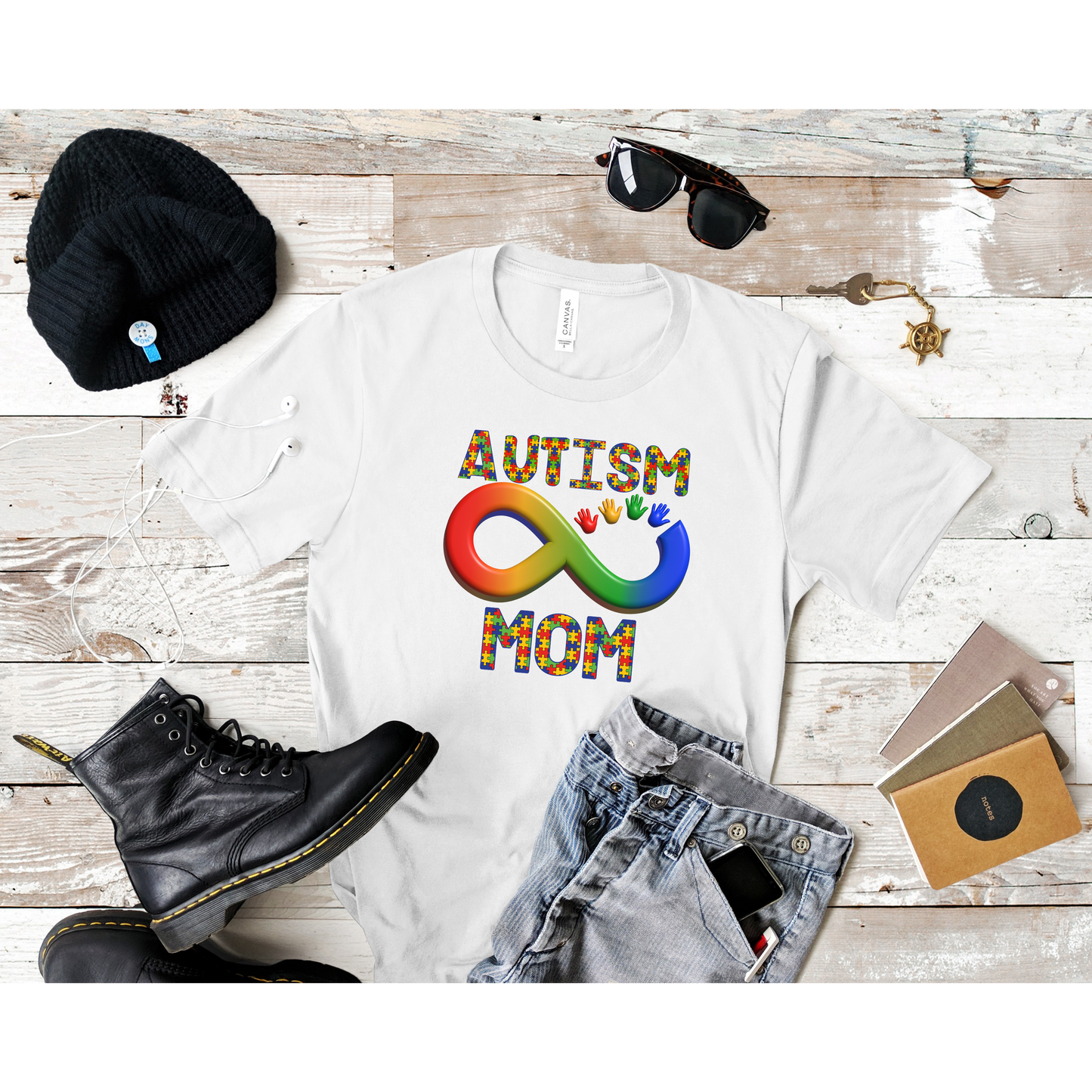 Infinity Autism Mom T-Shirt