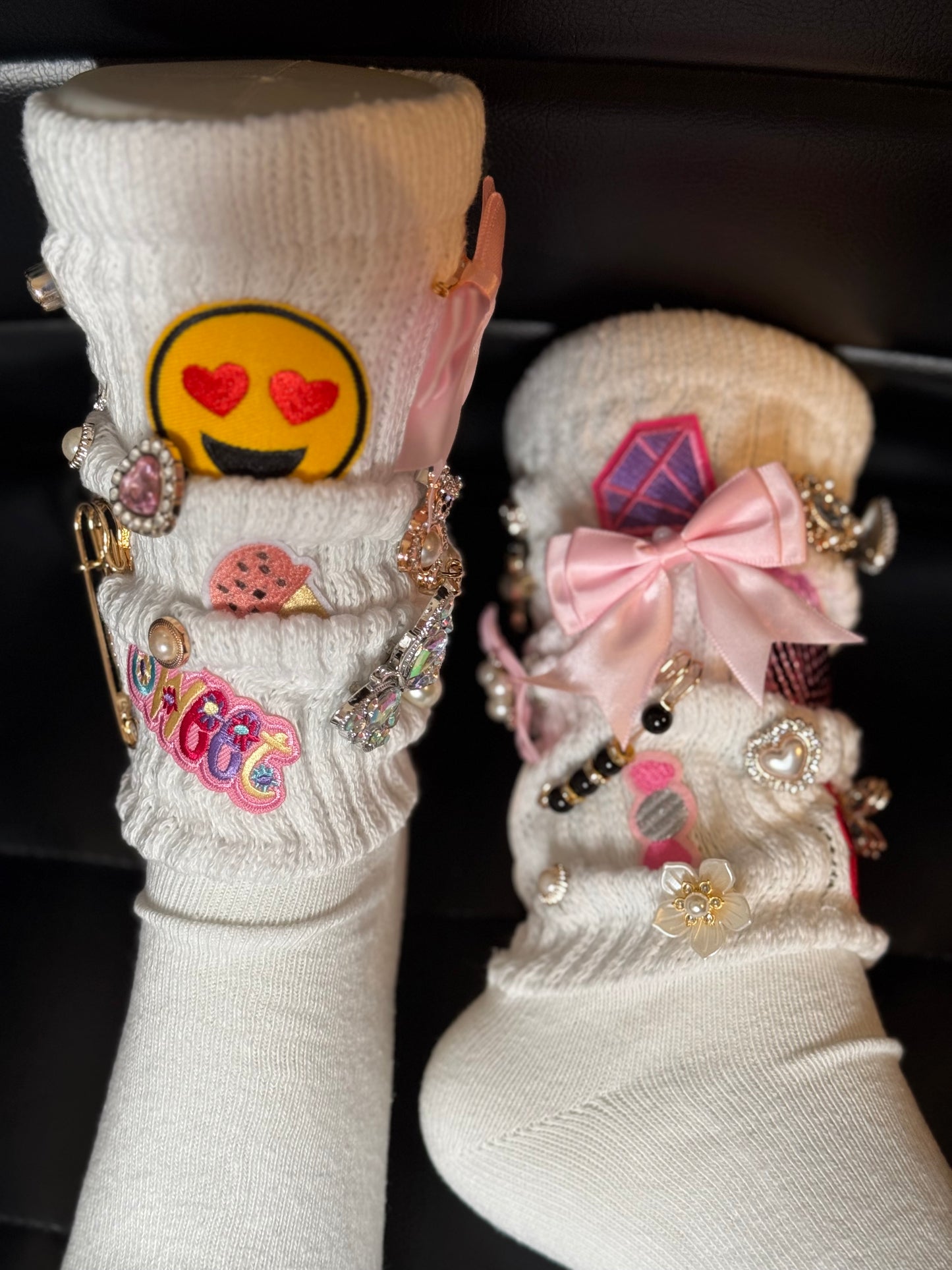 Bling Junk Socks