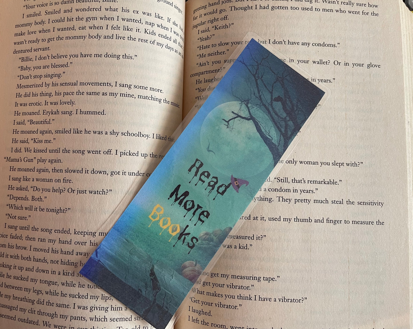 Read more books laminated bookmark