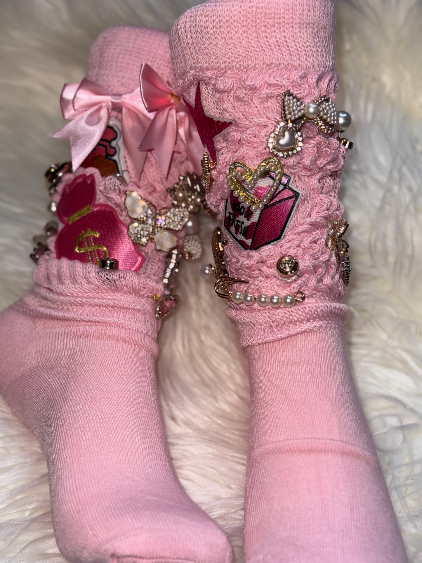 Bling Junk Socks