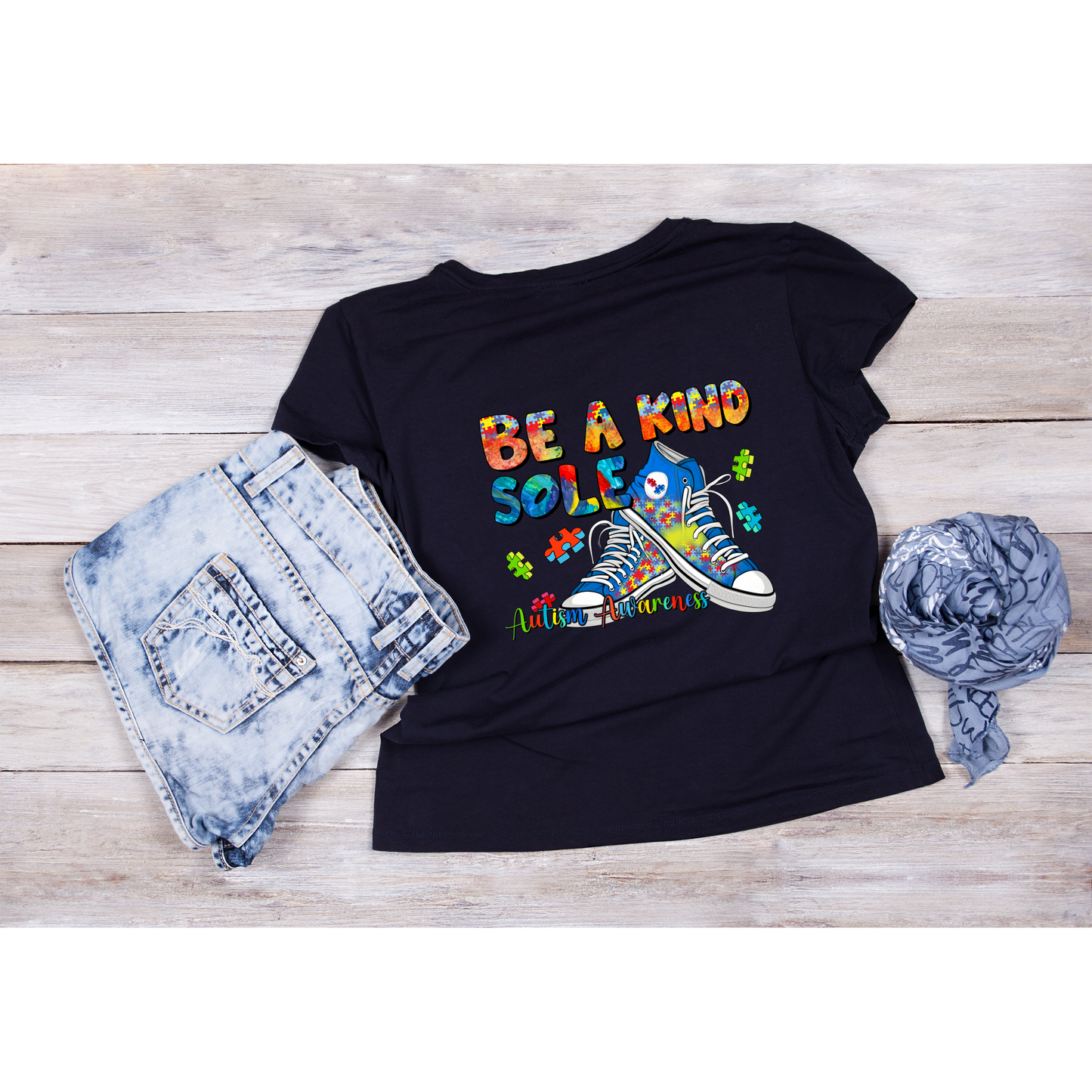 Be A Kind Sole- Autism Awareness T-Shirt