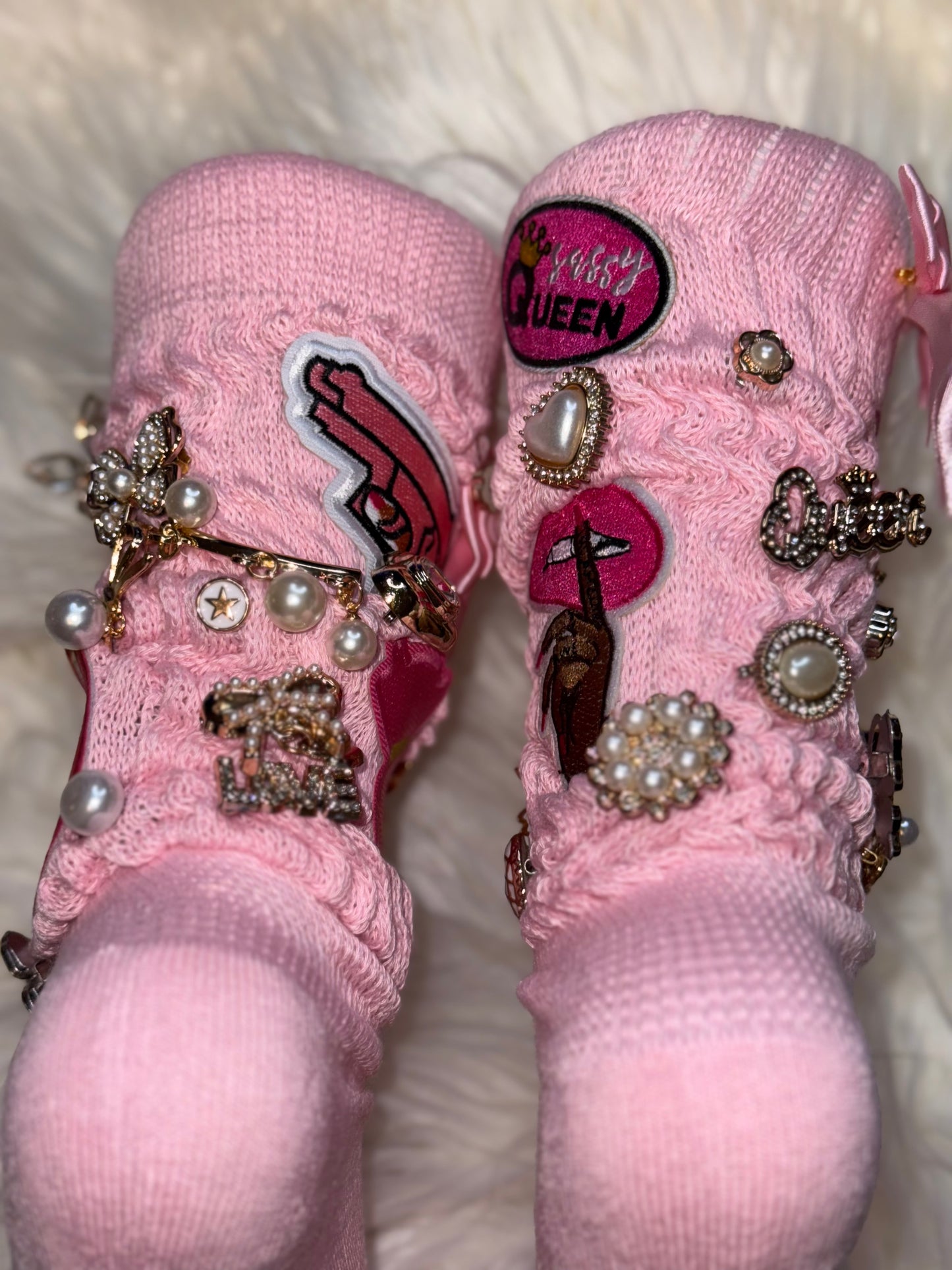 Bling Junk Socks