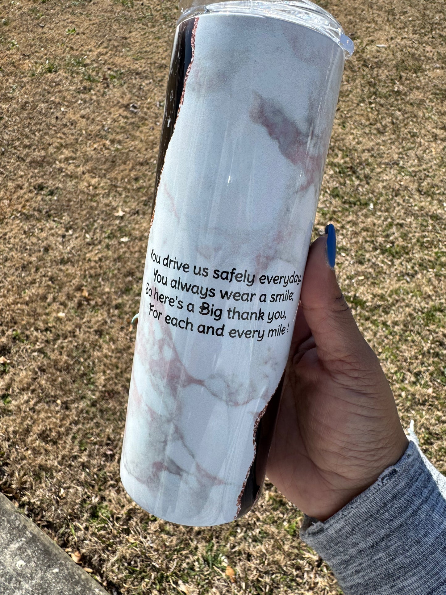Bus Driver Appreciation Tumbler 20oz (Clearance)