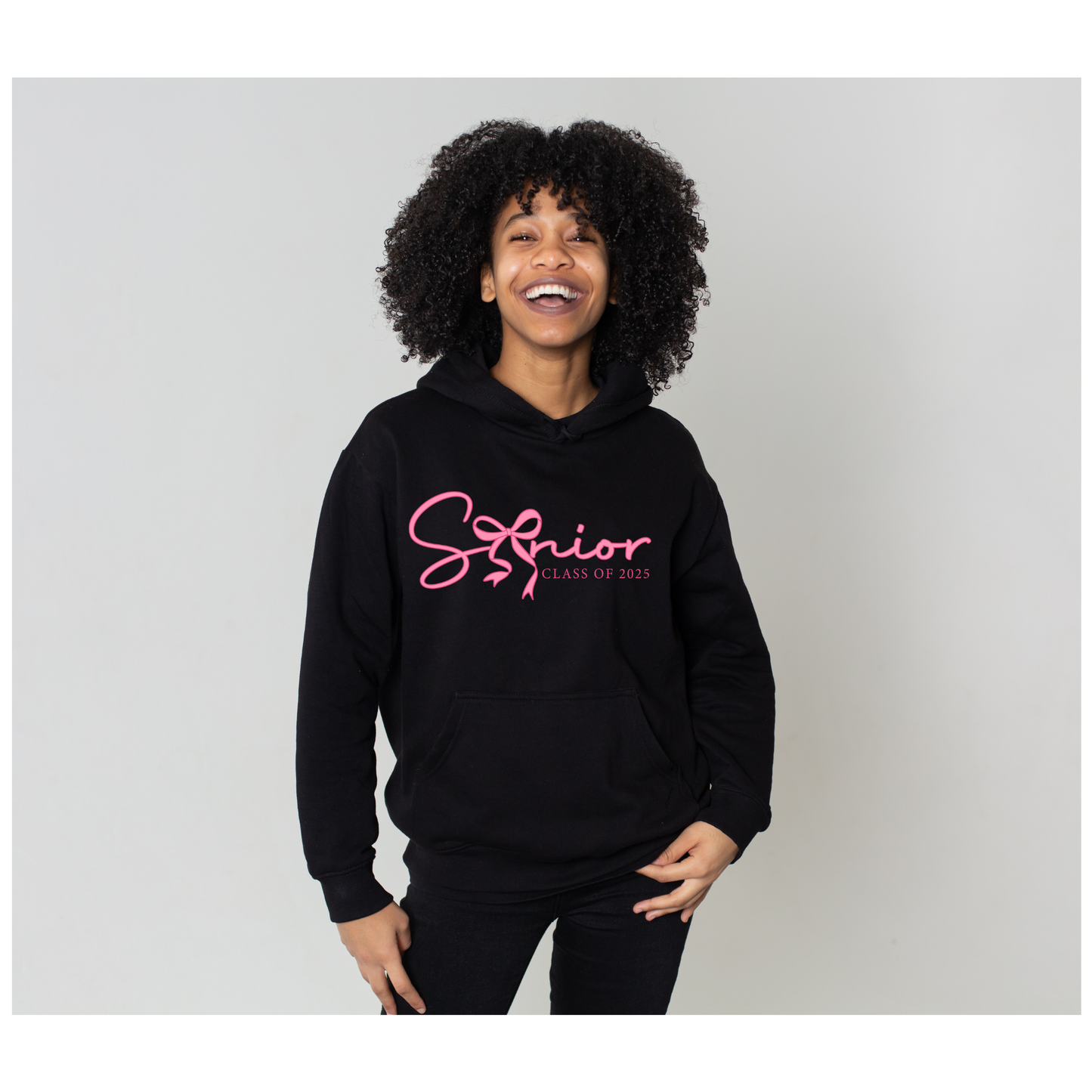 Pink Senior 2025 Hoodie