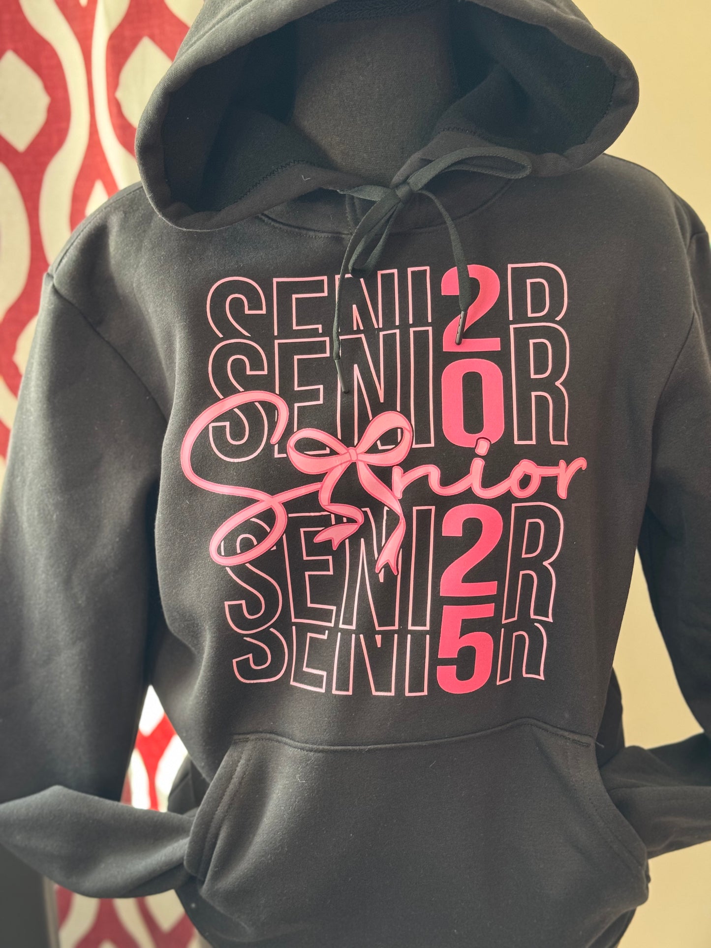 Pink Multi 2025 Senior Grad Hoodie