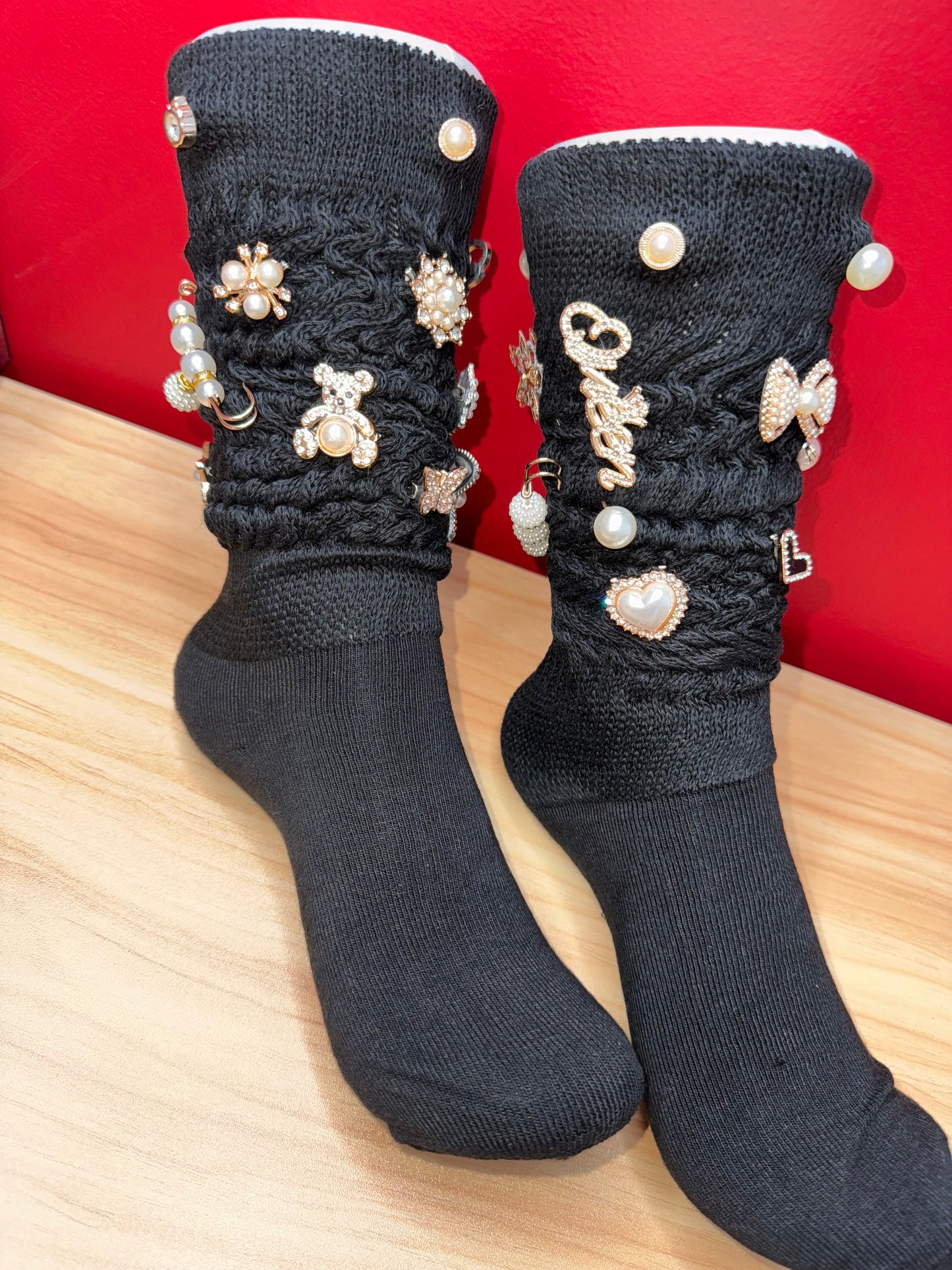 Bling Junk Socks