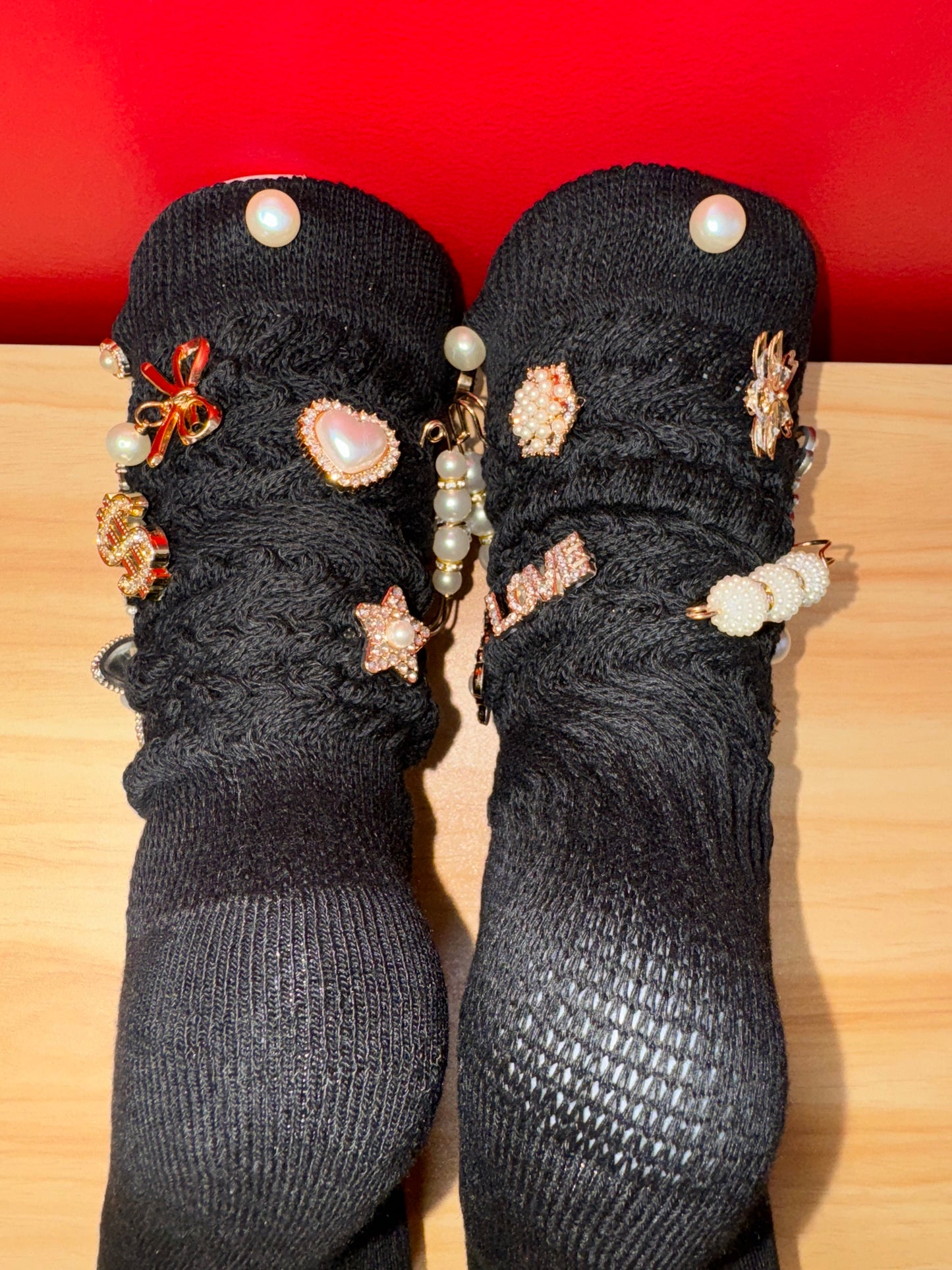 Bling Junk Socks