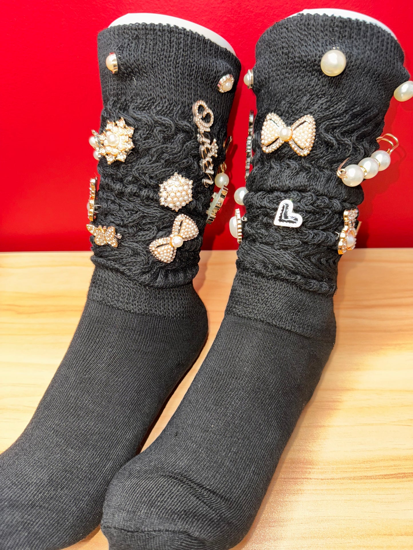 Bling Junk Socks