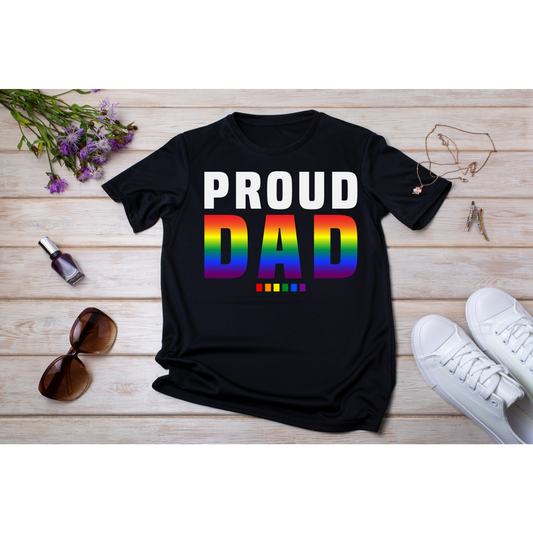 Proud Dad LGBTQ+ T-Shirt