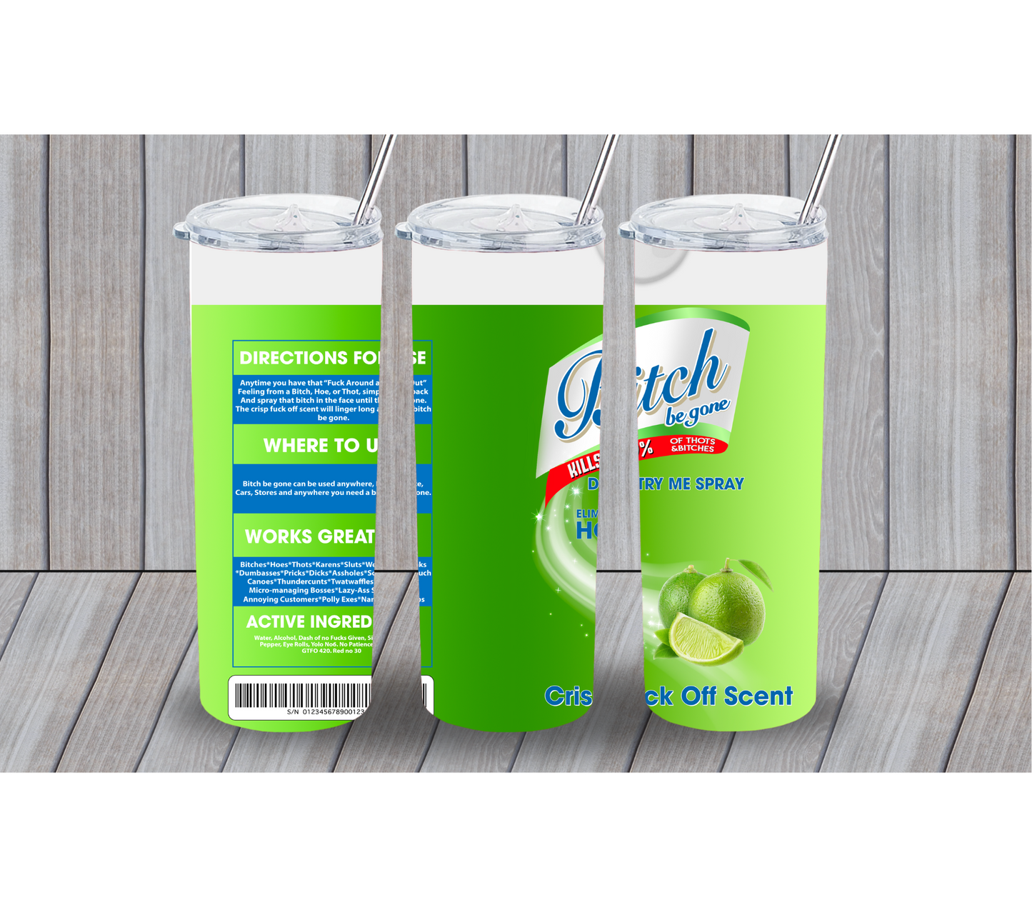 Lime B Spray 20oz Tumbler