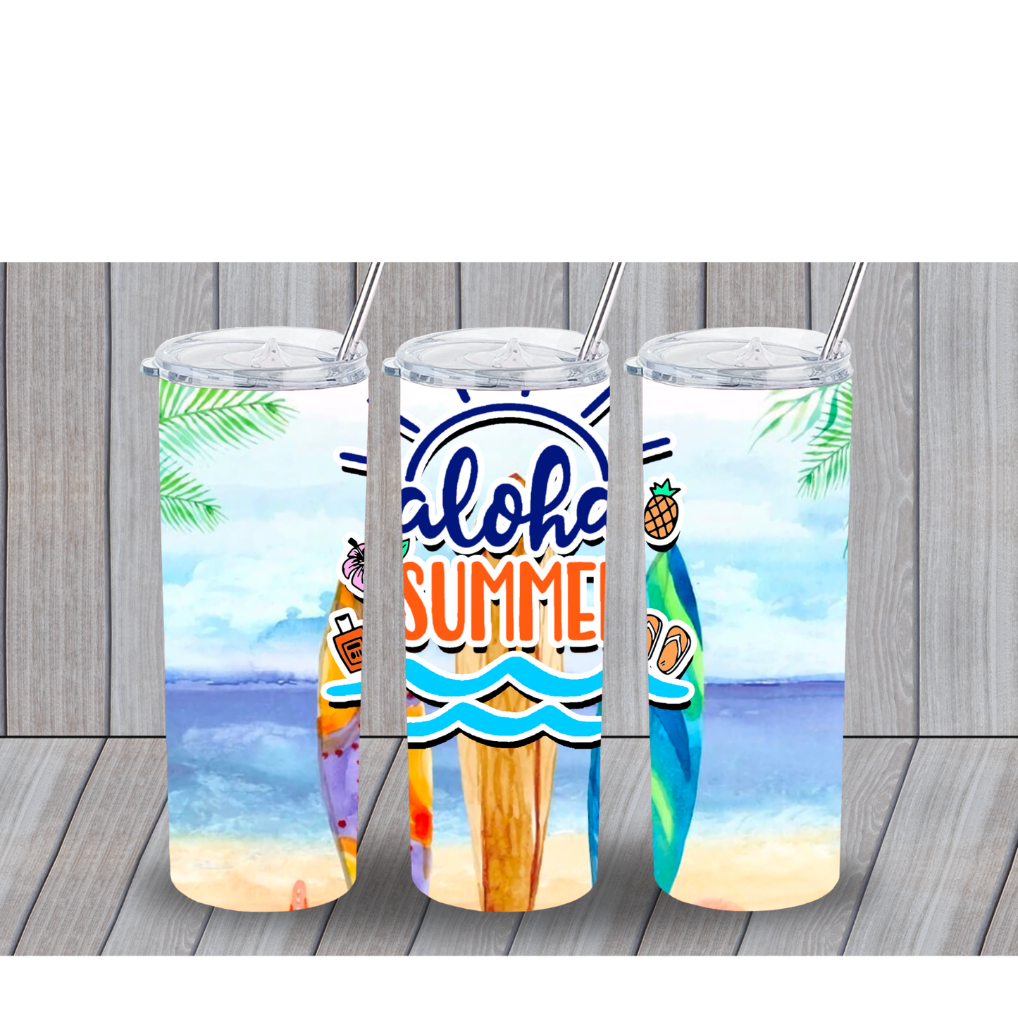 ALOHA SUMMER 20OZ TUMBLER