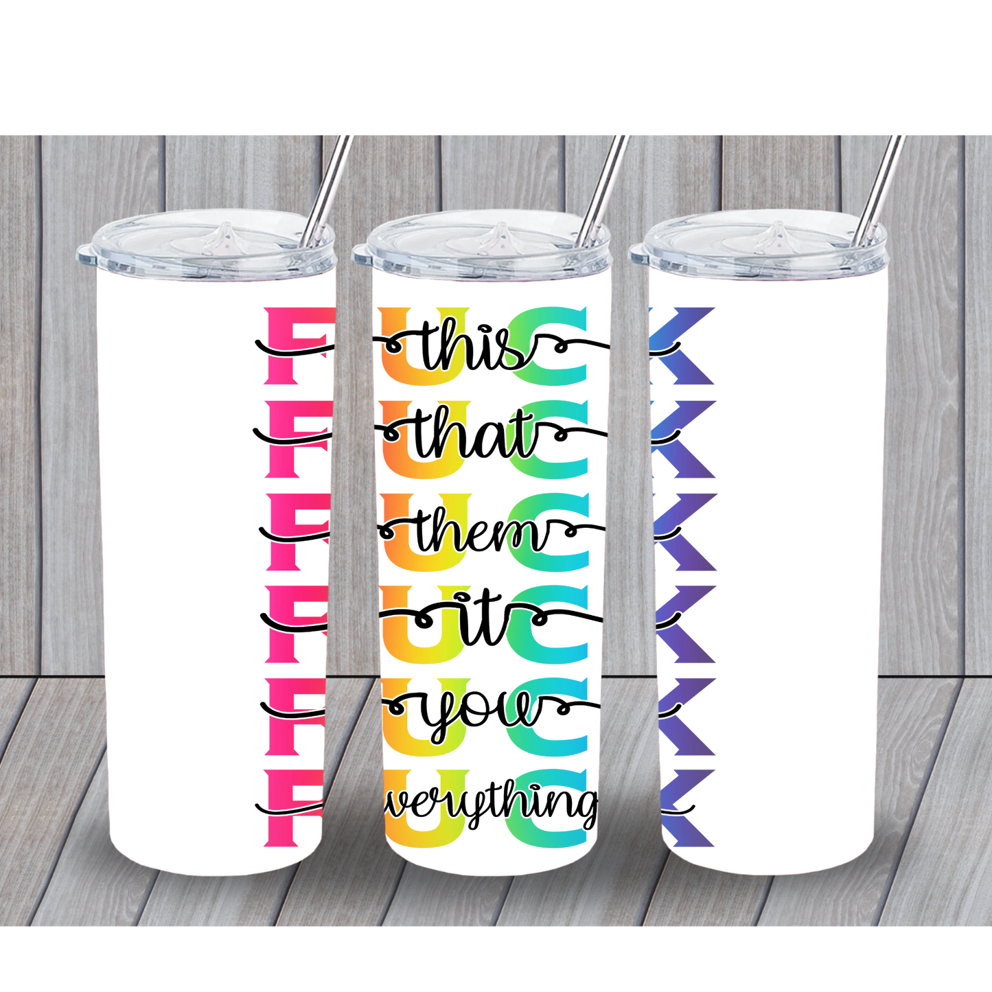 F THIS F THAT 20OZ TUMBLER