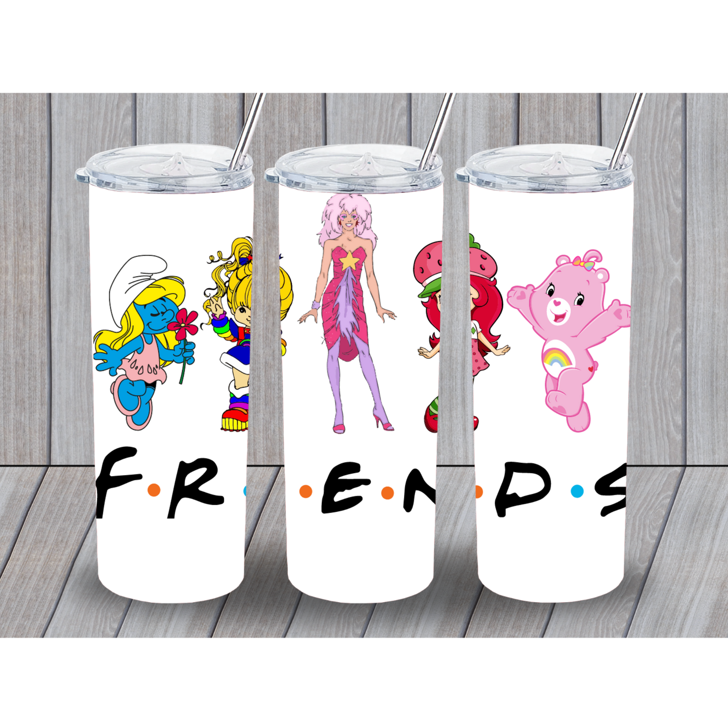 20oz Gem and Friends Tumbler