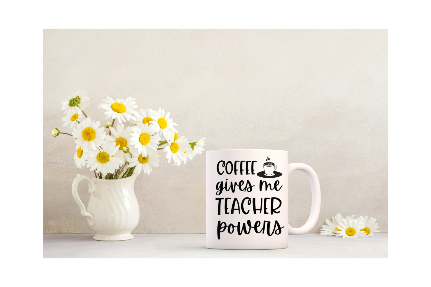 12oz Coffee Gives Me Super Powers Mug