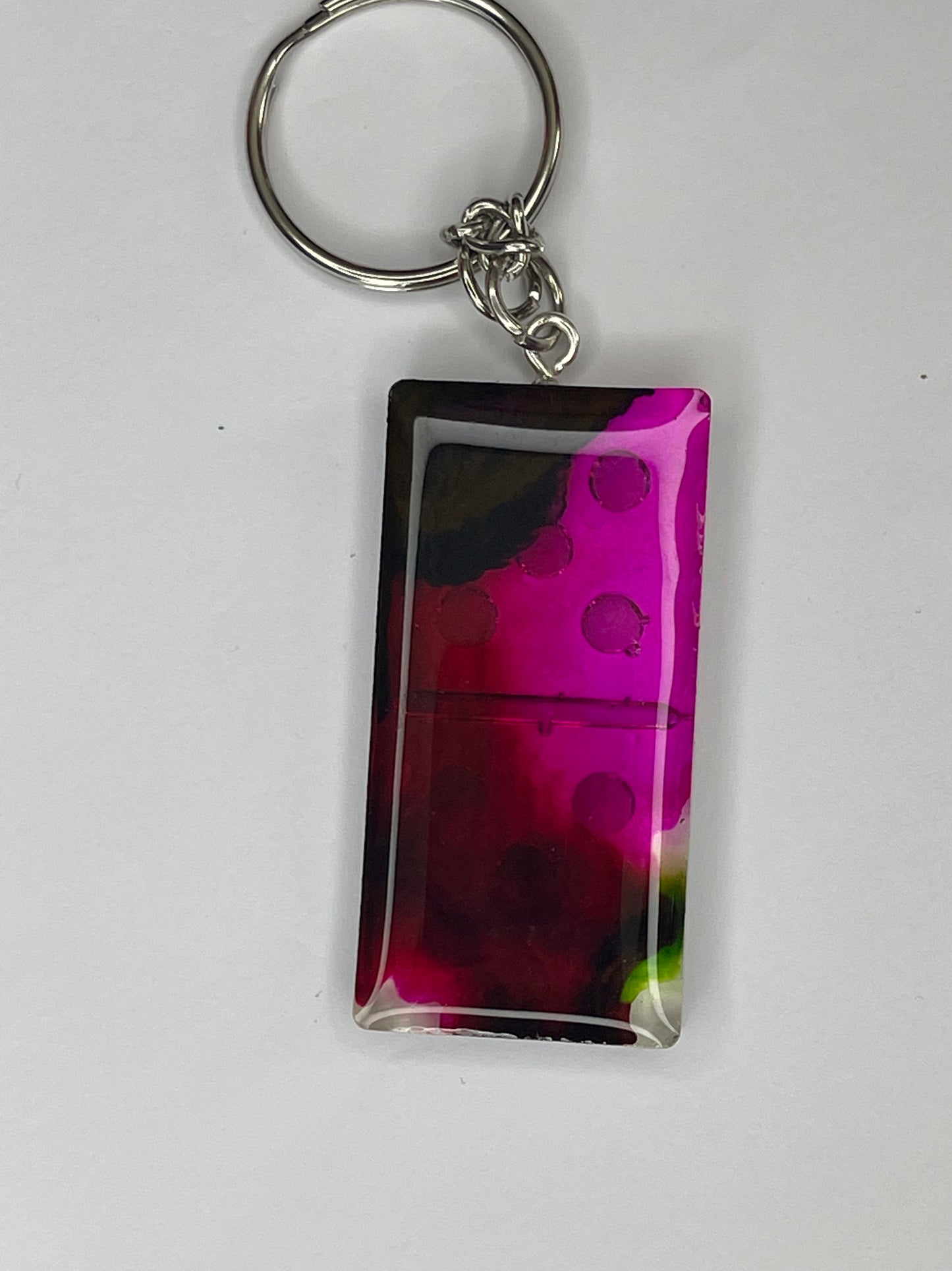 Dominoes Keychain