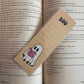 Boo Ghost- laminated bookmark