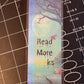 Read more books laminated bookmark