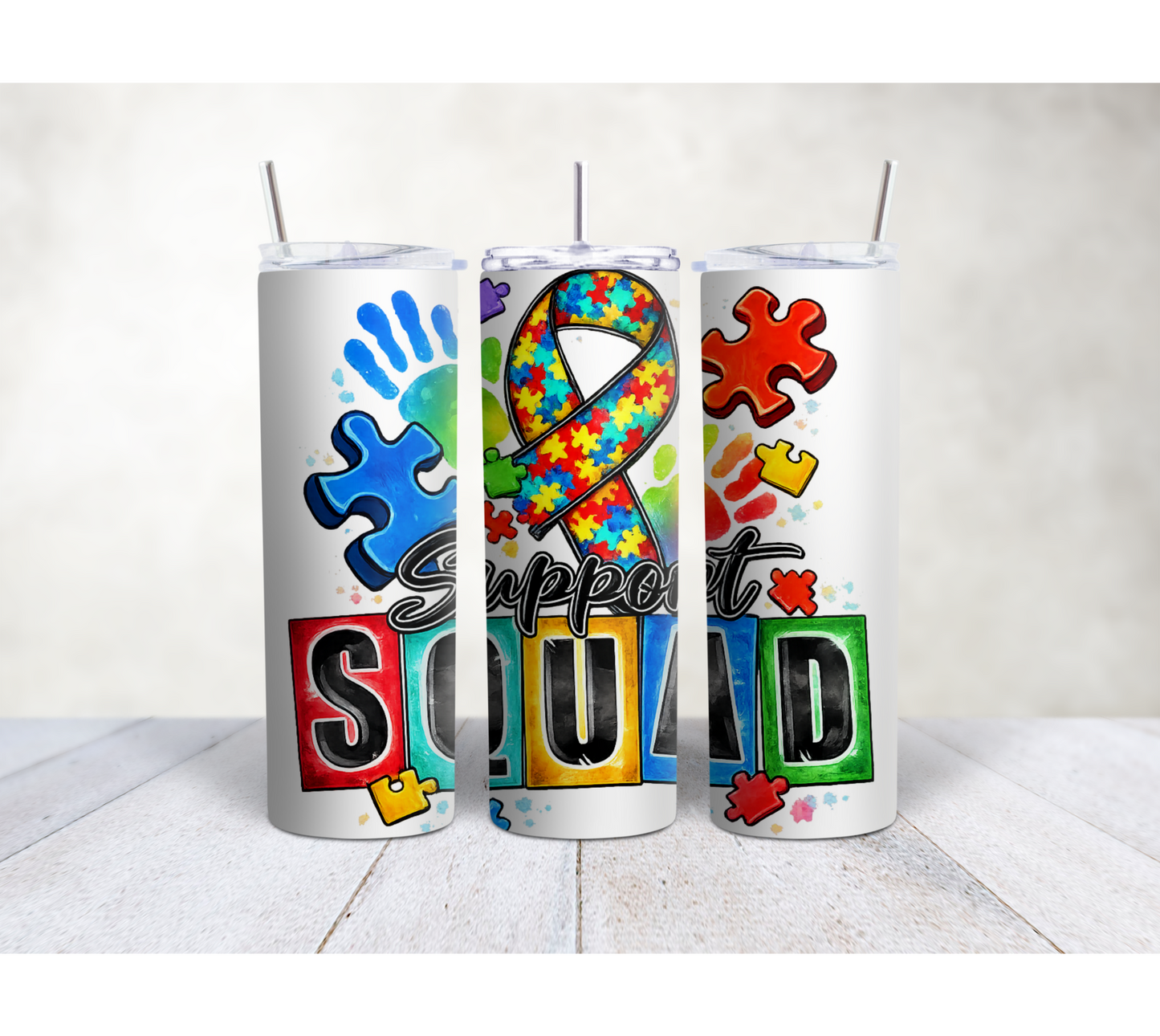 Autism Support Squad 20oz Tumbler