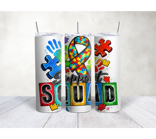 Autism Support Squad 20oz Tumbler