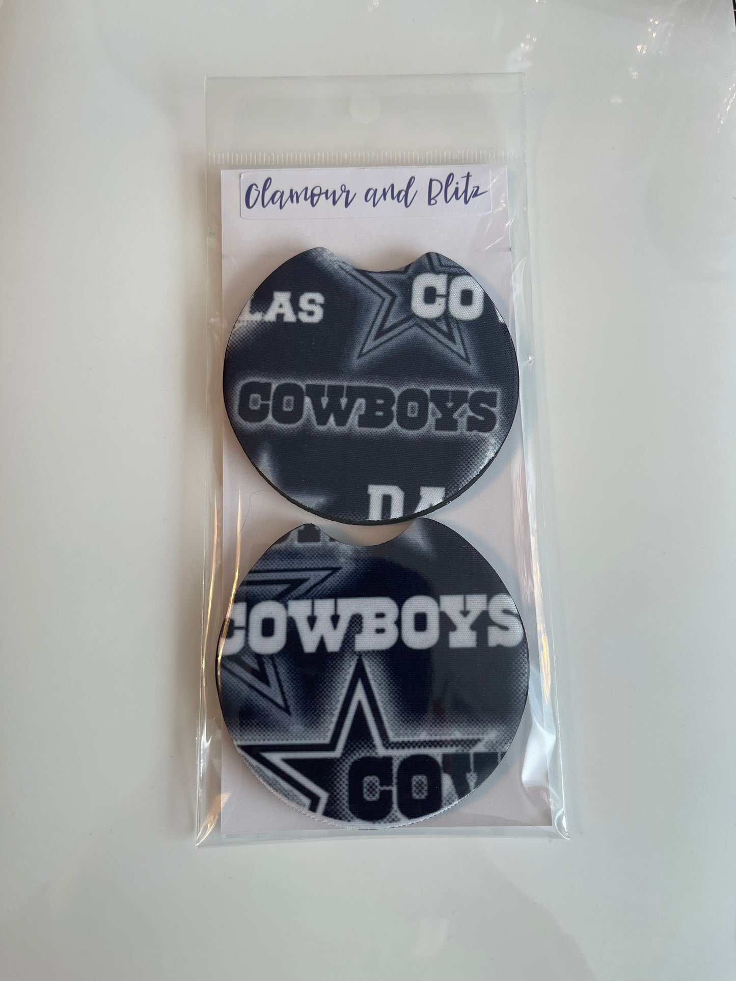 Cowboys #2 Car Coasters