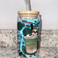 Happy Sloth Coffee 16oz glass can