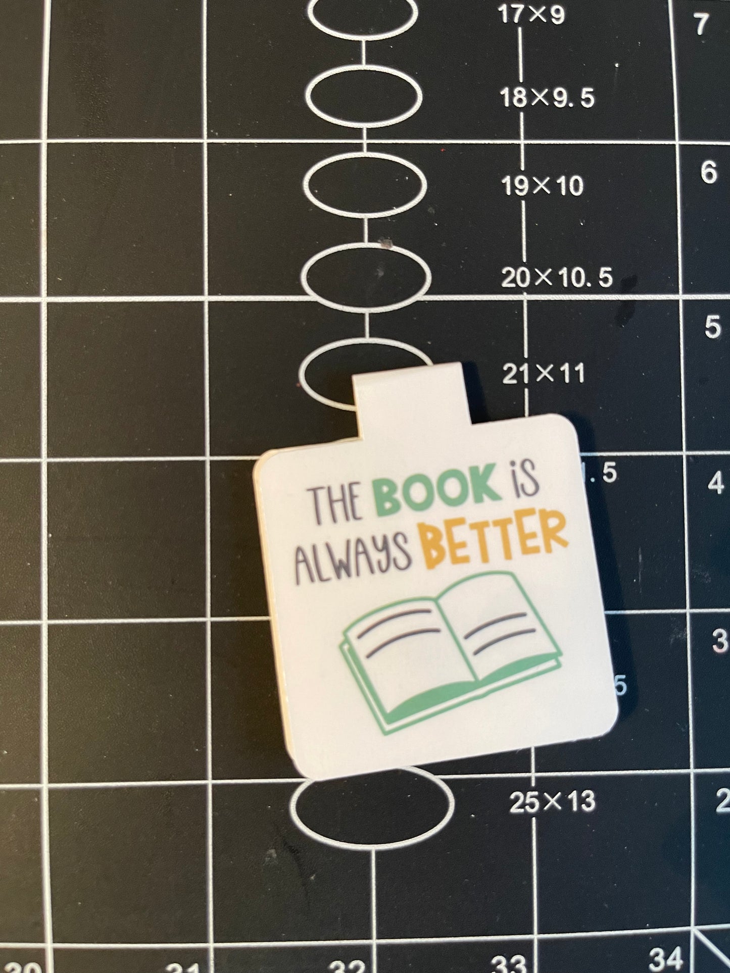 Magnet Bookmark - The book is always better