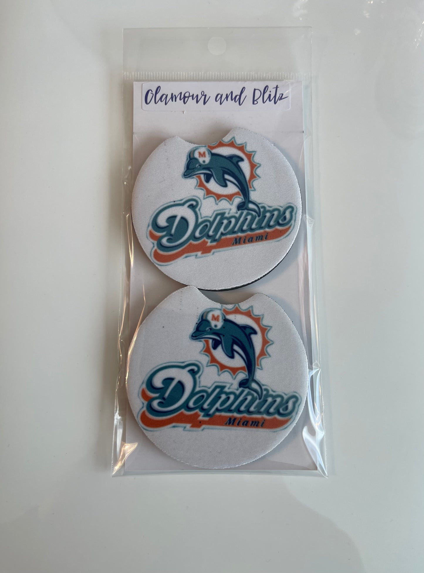 Dolphins #2 Car Coasters