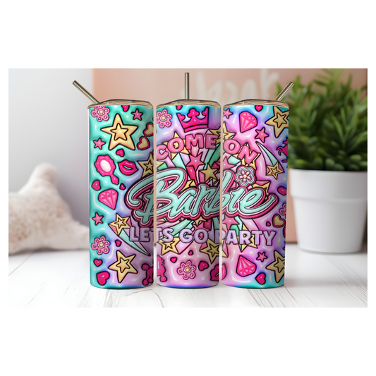 Bar-bie let’s go party 20oz Tumbler