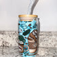 Happy Sloth Coffee 16oz glass can