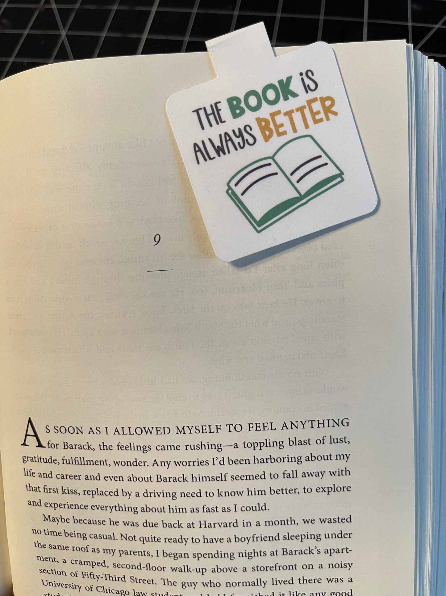 Magnet Bookmark - The book is always better