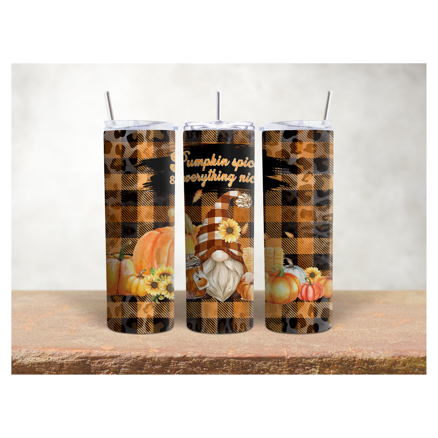 Pumpkin Spice Fall 20oz Tumbler