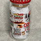 A Day With Coffee 16oz Glass Can Cup With Bling Lid