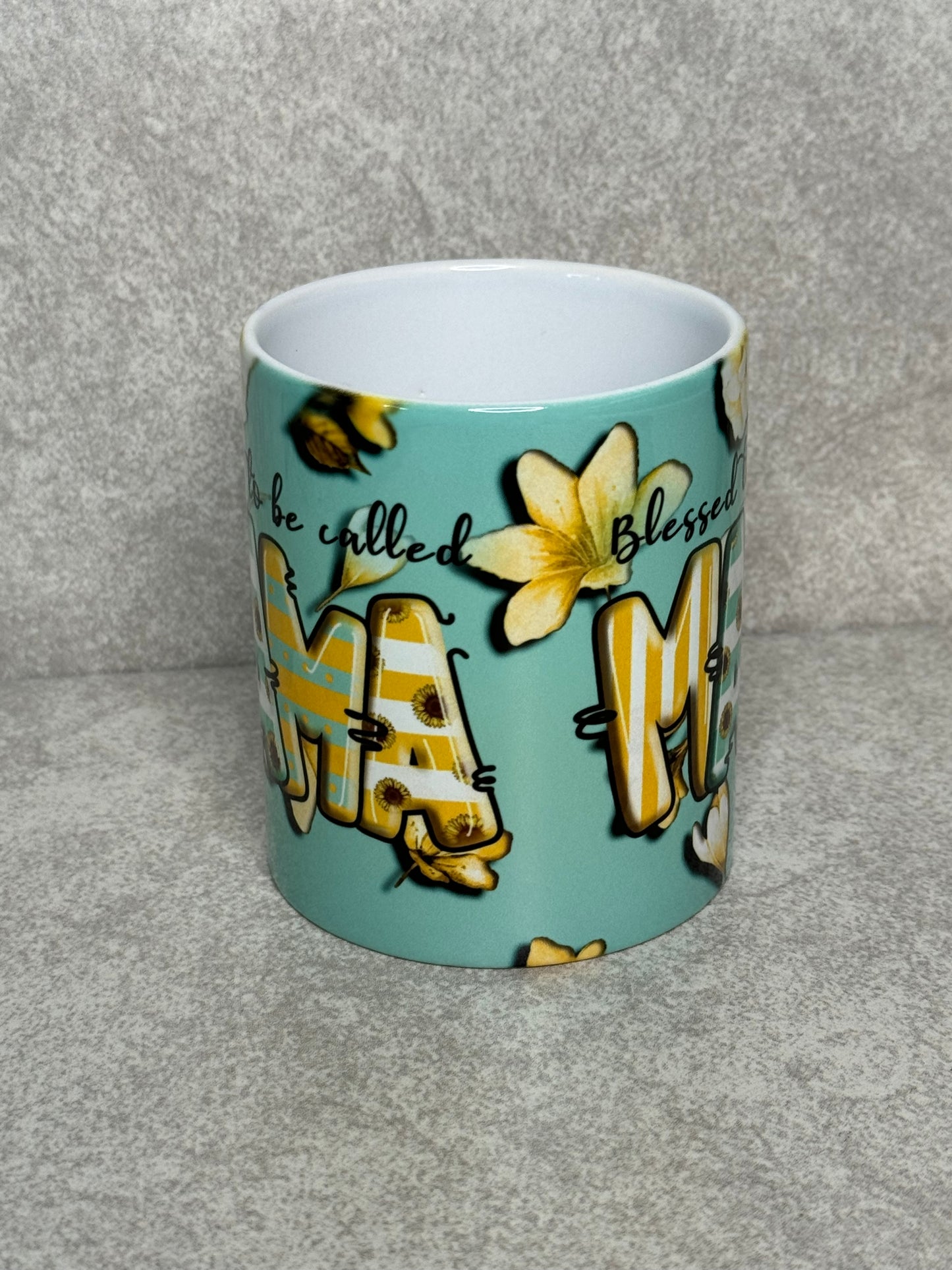 Blessed To Be Called MaMa With Stripes 11oz Mug