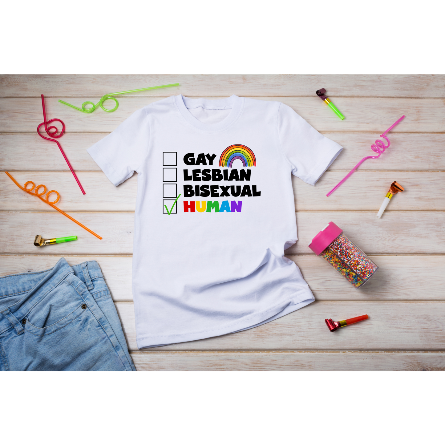 Choose Human LGBTQ+ T-Shirt