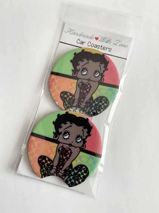 Betty Car Coasters