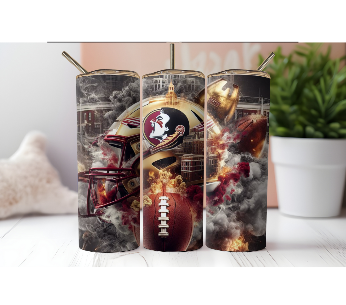 COLLEGE FOOTBALL FSU 20OZ TUMBLER