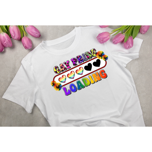 Gay Pride Loading LGBTQ+ T-Shirt