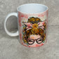 Mom With Pink Glasses 11oz Mug