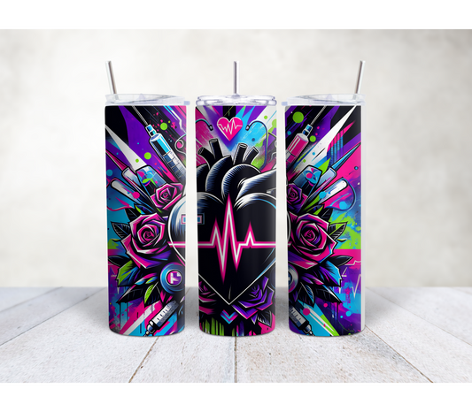 Nurse Heartbeat 20oz Tumbler