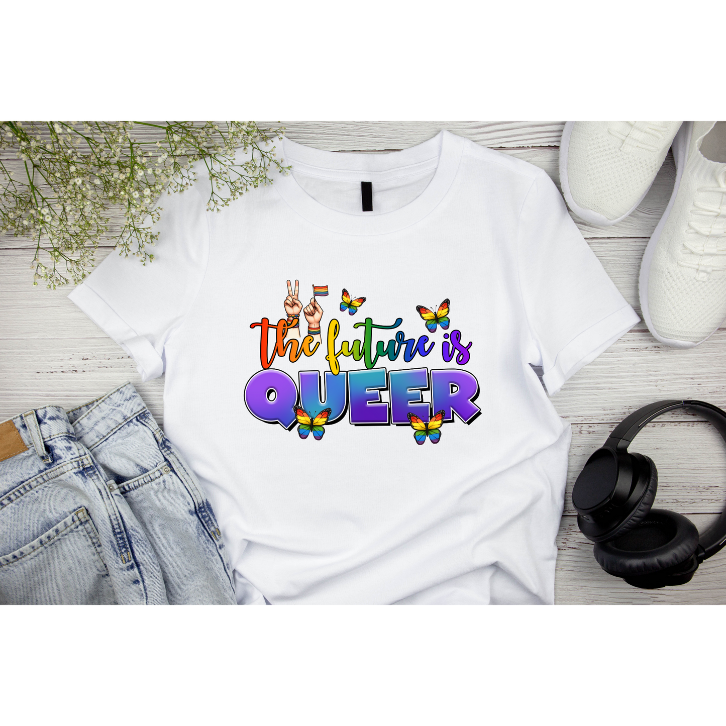The Future Is Queer LGBTQ+ T-Shirt