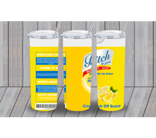 Lemon B Spray 20oz Tumbler