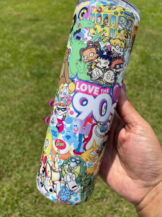 Love the 90’s Tumbler 20oz