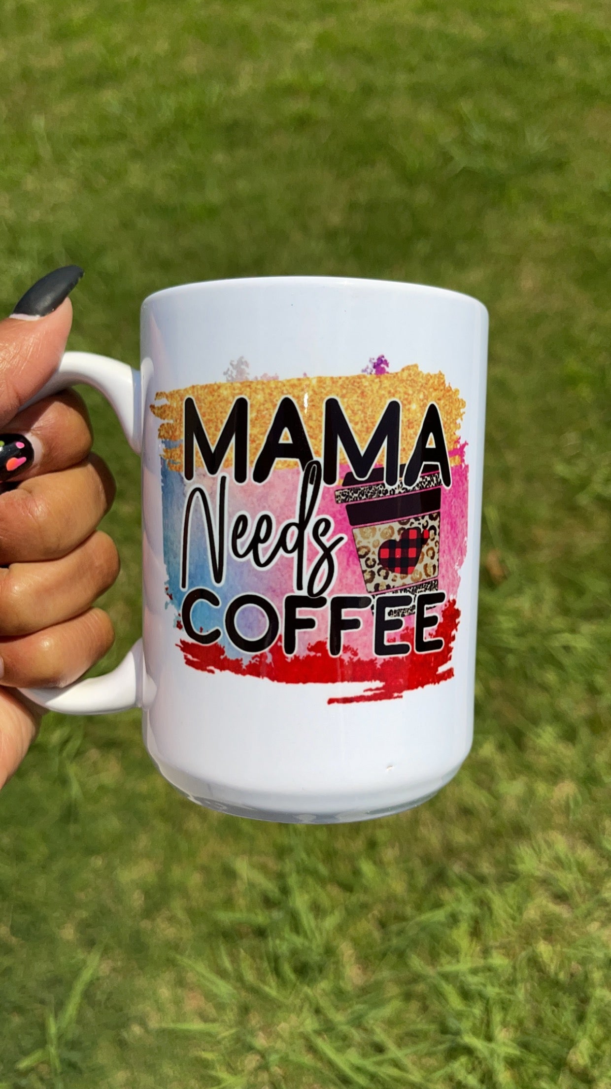 Mama Need Coffee/Busy Coffee Mug