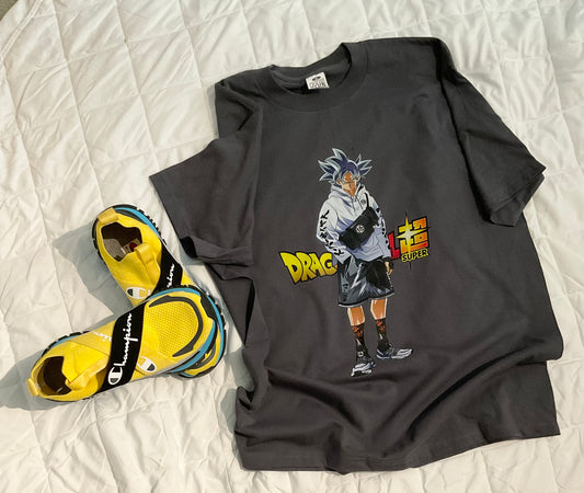 Gray Goku DB-Z T-Shirt Size XL
