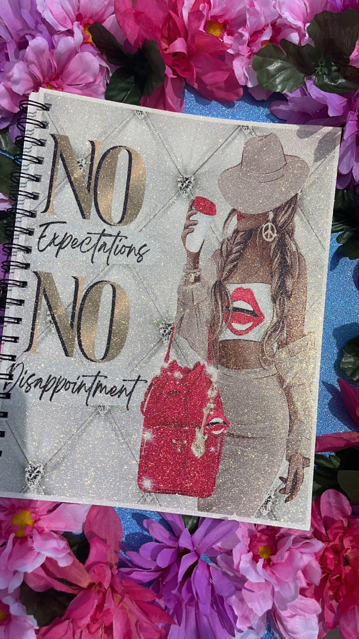 No Expectations No Disappointments Spiral Notebook