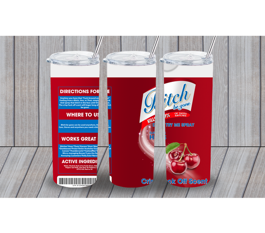 Cherry B Spray 20oz Tumbler