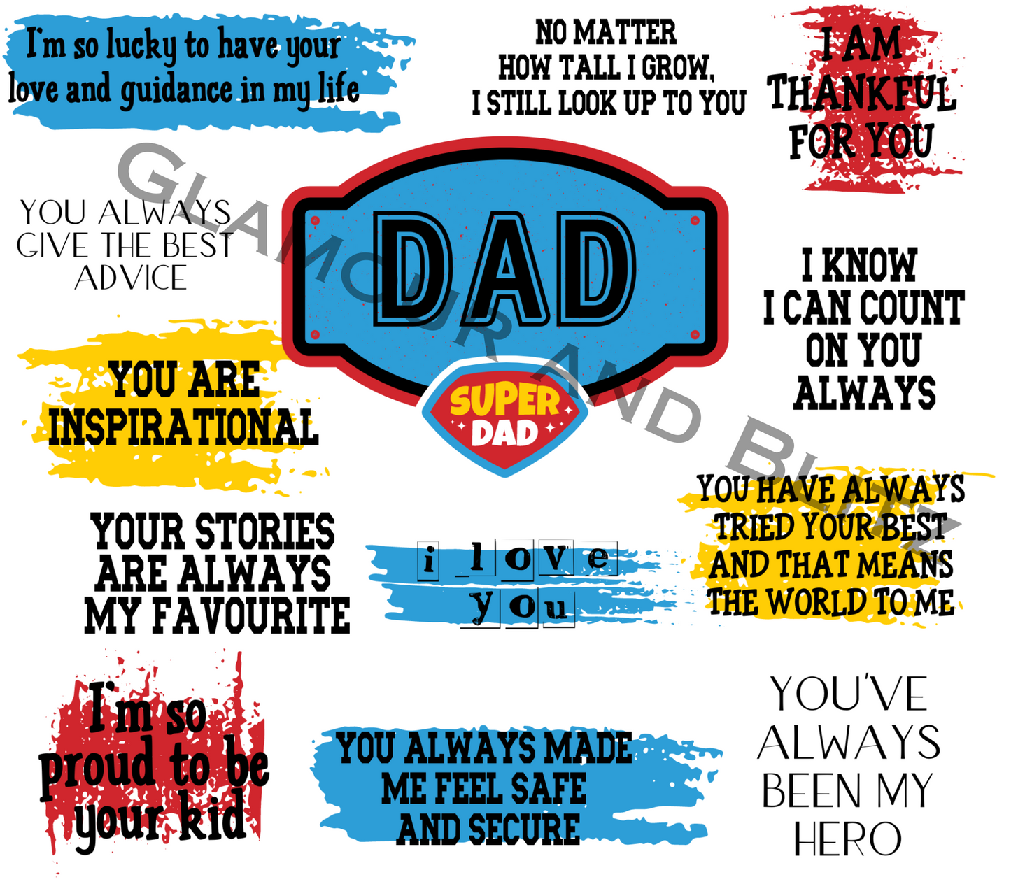 Father’s Day 20oz Inspirational Tumbler