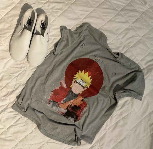 Gray Sage Naruto T-Shirt Size L