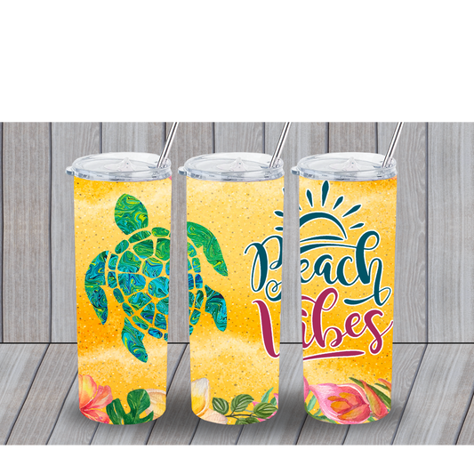 BEACH VIBES 20OZ TUMBLER