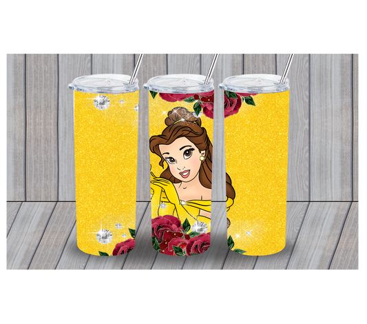 Princess Belle 20oz Tumbler